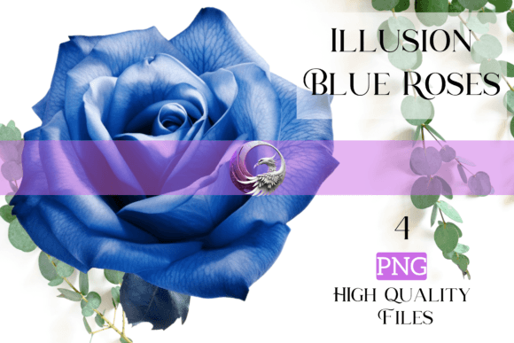 Capturing Summer's Ethereal Glow with Illusion Blue Roses