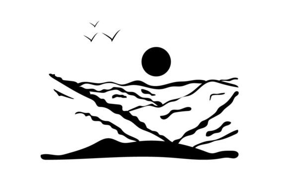 Mountain Vector 3: Your Go-To for Bold, Naturalistic Design