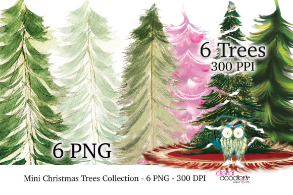 Unwrapping the Mini Christmas Tree Collection for Designers